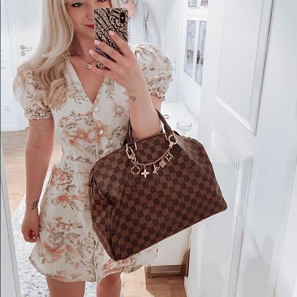 Pastel colors floral print dress H&M - Picture 4 of 11